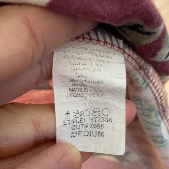 Hopely purple floral top in size M - Picture 4 of 5